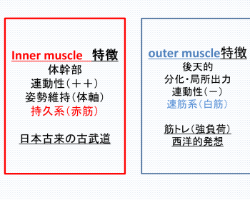 《Dr.もん次朗65》inner muscleとouter muscleつづき